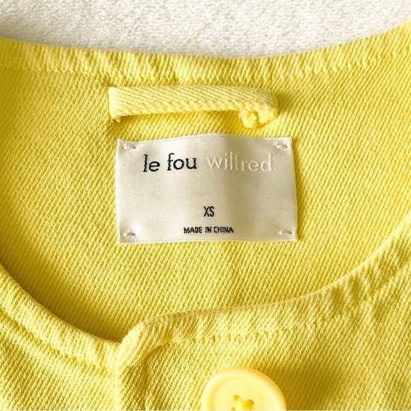 LE Fou Wilfred Chiata Jacket (Royal Yellow) - Picture 7 of 13